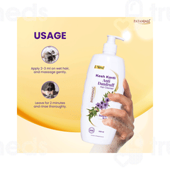 Patanjali Kesh Kanti New Anti Dandruff Hair Cleanser 650ml