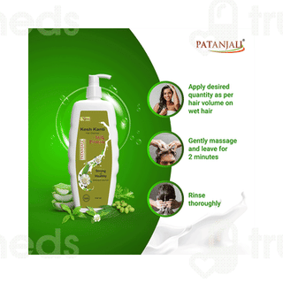 Patanjali Kesh Kanti With Milk Protein New Hair Cleanser 650ml