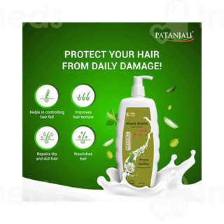 Patanjali Kesh Kanti With Milk Protein New Hair Cleanser 650ml