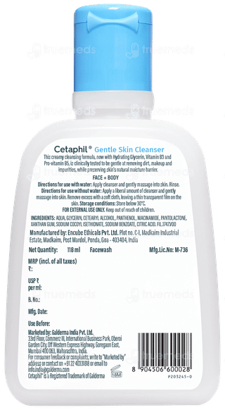 Cetaphil Gentle Skin Cleanser 118Ml