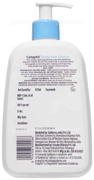 Cetaphil Gentle Skin Cleanser 473Ml