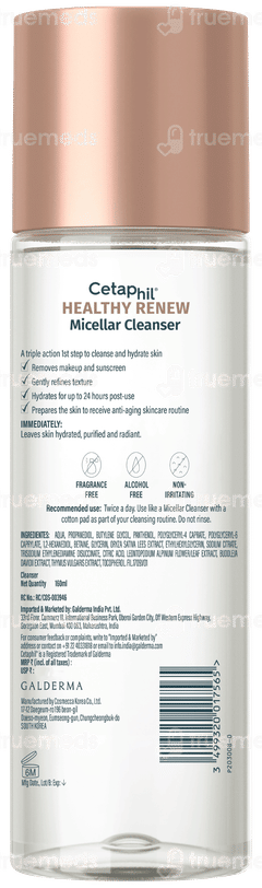 Cetaphil New Healthy Renew Micellar Cleanser 160ml