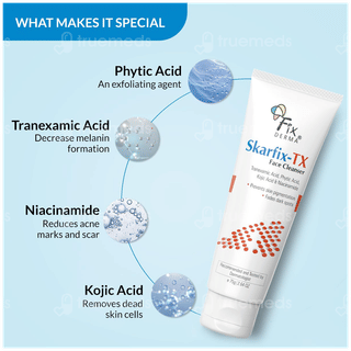 Fixderma Skarfix Tx Face Cleanser 75Gm