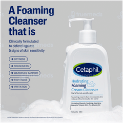 Cetaphil Hydrating Foaming Cream Cleanser 29ml