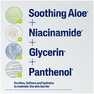 Cetaphil Hydrating Foaming Cream Cleanser 29ml