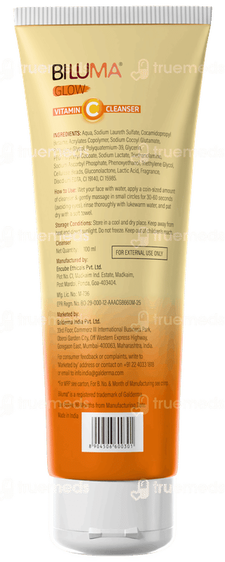 Biluma Glow Vitamin C Cleanser 100ml