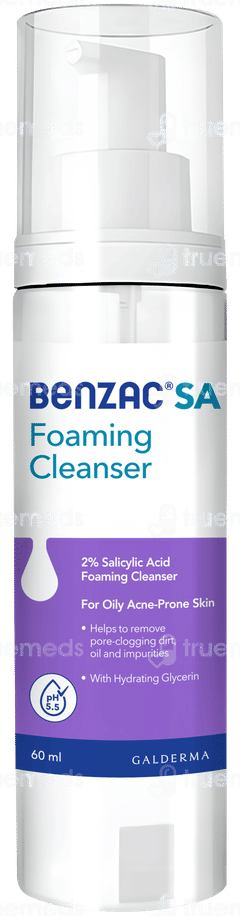 Benzac Sa Foaming Cleanser 60ml