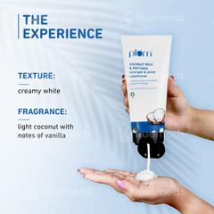 Plum Coconut Milk & Peptides Strength & Shine Conditioner 175gm