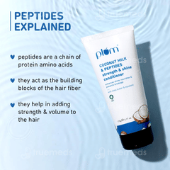 Plum Coconut Milk & Peptides Strength & Shine Conditioner 175gm