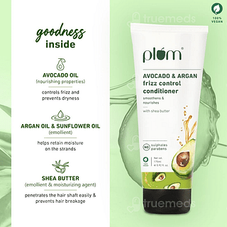 Plum Avocado And Argan Fizz Control Conditioner 175ml