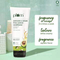 Plum Avocado & Argan Frizz Control Conditioner 175ml