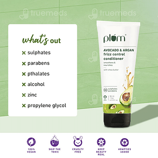 Plum Avocado And Argan Fizz Control Conditioner 175ml