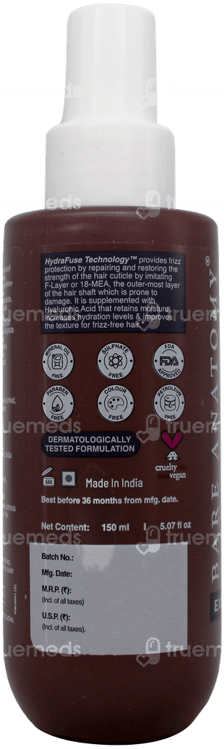 Bare Anatomy Expert Anti Frizz Leave In Conditioner 150ml