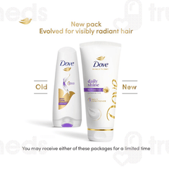 Dove Daily Shine Detangling Conditioner 175ml