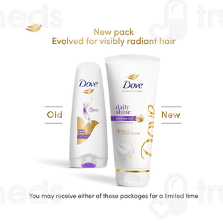 Dove Daily Shine Detangling Conditioner 175ml