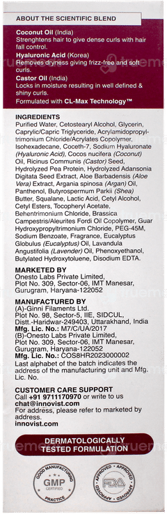Bare Anatomy Curl Intensifying Leave In Conditioner 140ml