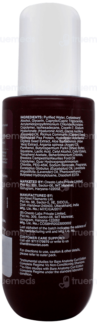 Bare Anatomy Curl Intensifying Leave In Conditioner 140ml