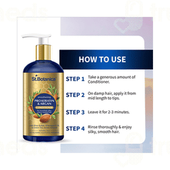 St Botanica Smoothing Pro Keratin & Argan Conditioner 300Ml St Botanica Smoothing Pro Keratin & Argan Conditioner 300Ml