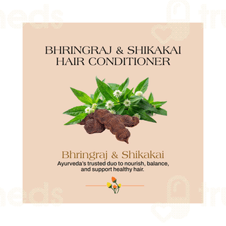 Ashpveda Essentials Of Shikakai & Bhringraj Hair Conditioner 200ml
