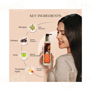 Ashpveda Essentials Of Shikakai & Bhringraj Hair Conditioner 200ml