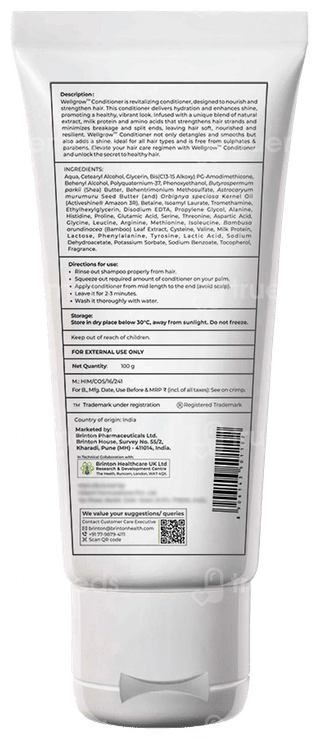 Brinton Well Grow Conditioner 100gm