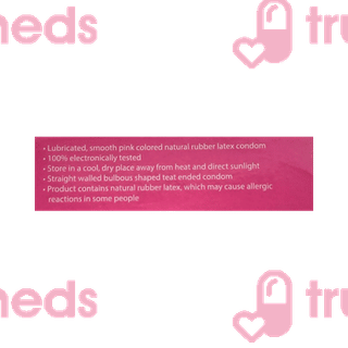 Kohinoor Pink Shaped Condom 3