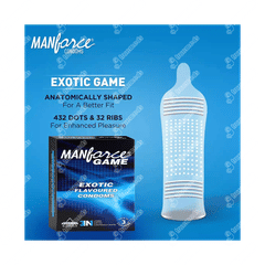 Manforce Game Exotic Flavoured Condoms 3