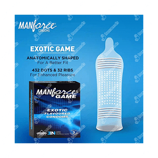 Manforce Game Condom Pack Of 3