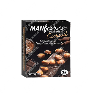 Manforce Cocktail Chocolate Hazelnut Condom Pack Of 3