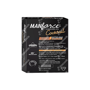 Manforce Cocktail Chocolate Hazelnut Condom Pack Of 3