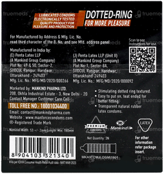 Manforce Cocktail Chocolate & Hazelnut Flavoured Condoms 3