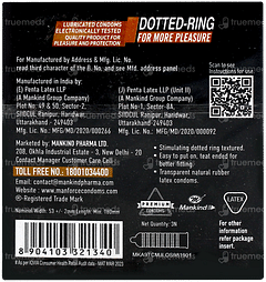 MANFORCE COCKTAIL CHOCOLATE & HAZELNUT FLAVOURED CONDOMS 3