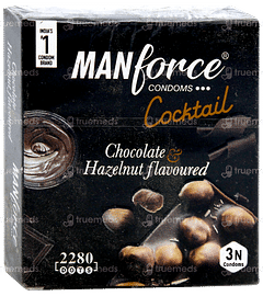 Manforce Cocktail Chocolate Hazelnut Condom Pack Of 3