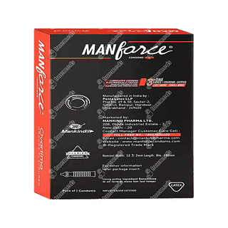 Manforce Overtime Orange Condom Pack Of 3