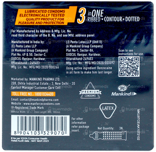 Manforce Overtime Orange Condoms 3
