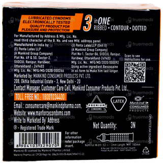 Manforce Overtime Orange Condoms 3
