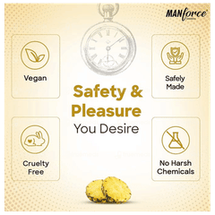 Manforce Overtime Pineapple Flavoured Condoms 3
