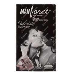 Manforce Wild 3 In One Chocolate Flavoured Condoms 10
