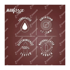 Manforce Wild 3 In One Chocolate Flavoured Condoms 10