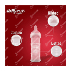 Manforce Wild Strawberry Flavoured Condoms 10