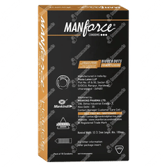 Manforce Hotdots Belgian Chocolate Flavoured Condoms 10