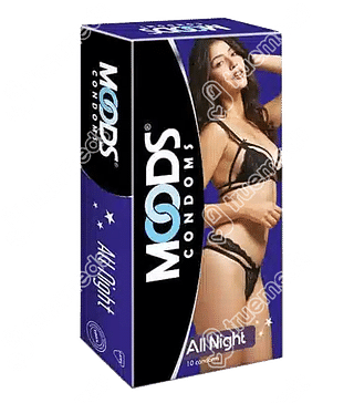 Moods All Night Box Of Condom 10