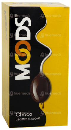 Moods Choco Flavoured & Dotted Condoms 12 Moods Choco Flavoured & Dotted Condoms 12