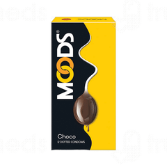 Moods Choco Flavoured & Dotted Condoms 12 Moods Choco Flavoured & Dotted Condoms 12