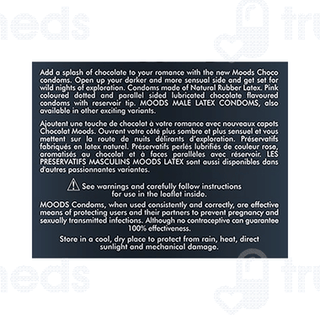 Moods Choco Flavoured & Dotted Condoms 12