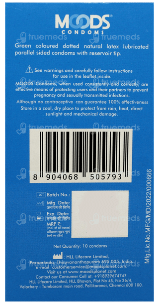 Moods Dotted Condoms 10