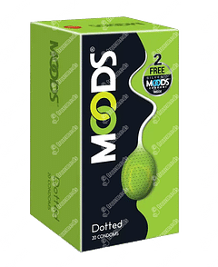 Moods Dotted Silver Condoms 20 With 2 Free Moods Dotted Silver Condoms 20 With 2 Free