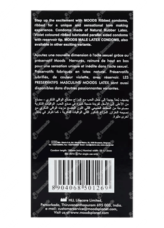 Moods Ribbed Condoms 12