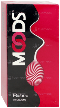 Moods Ribbed Condoms 12