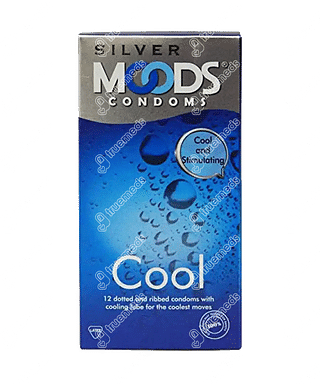 Moods Silver Cool Box Of Condom 12